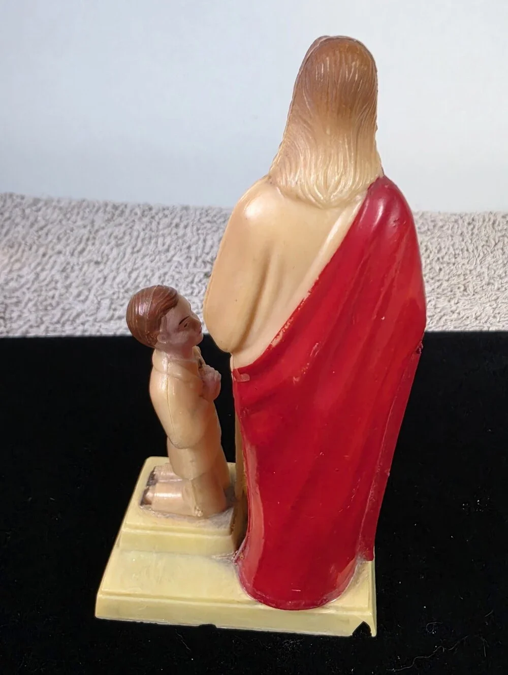 Religious First Holy Communion Depicting Jesus Christ Administering Eucharist